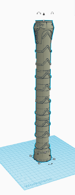 Mjolnir handle (single print) | 3d print model