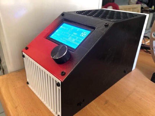 REMIX-Electronics Enclosure for Ender 3 stock PSU | 3d print model