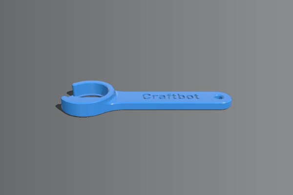 Craftbot hotend wrench | 3d print model