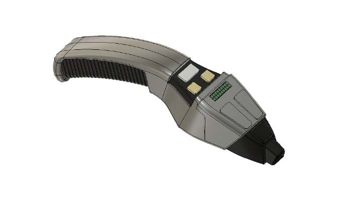 Star Trek boomerang phaser (outdated) | 3d print model