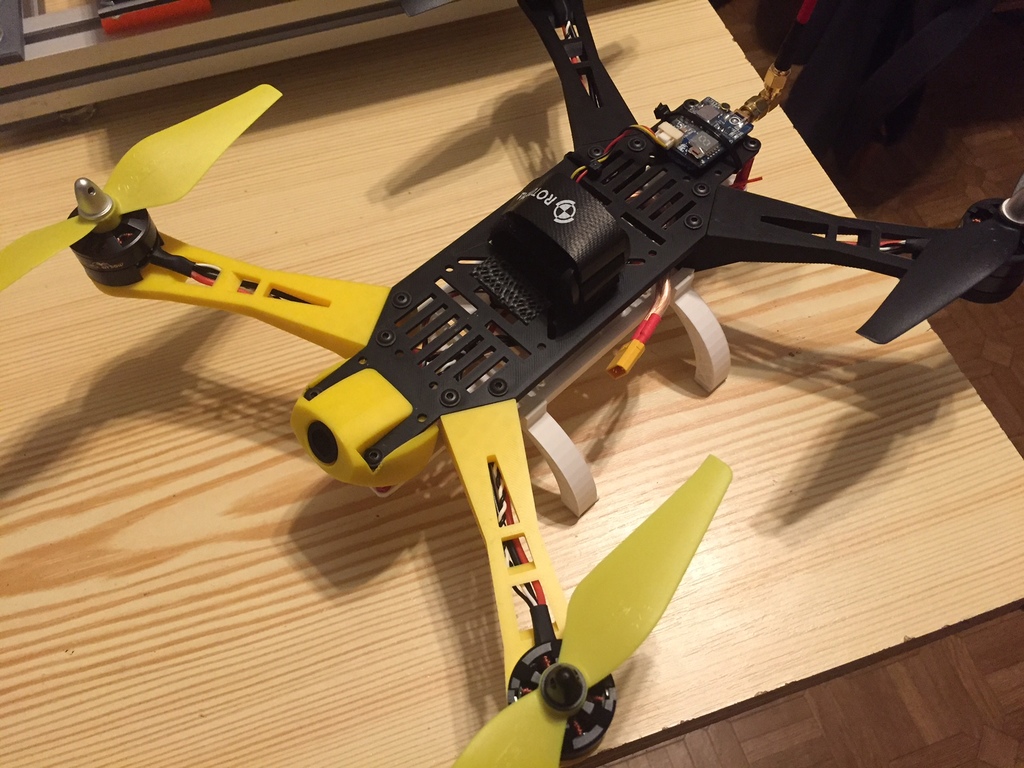 H300 Mk.2 "Wasp" quadcopter frame for FPV