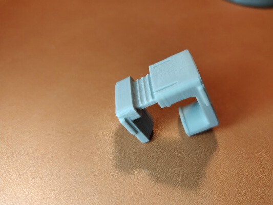 Real D 3d glasses clip v2 (Adjustable) | 3d print model