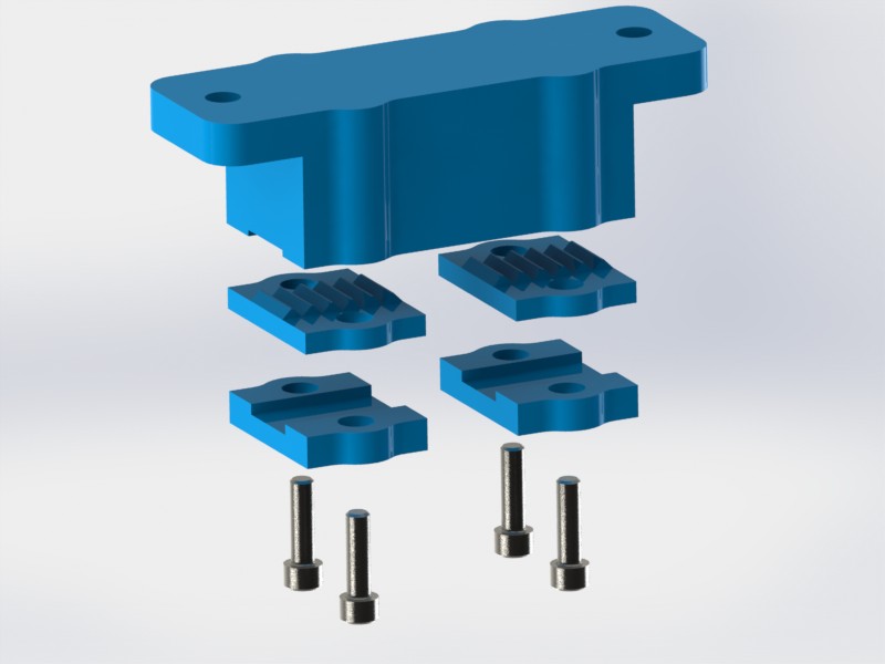 Y Carriage belt holder for Prusa i3