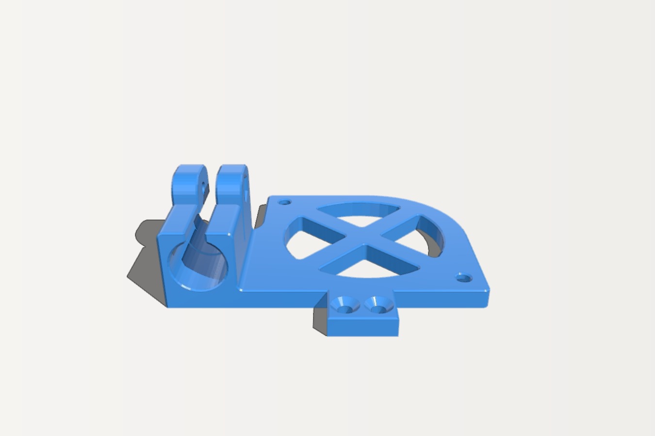 Anet A6 12mm Inductive Sensor And Fan Mount