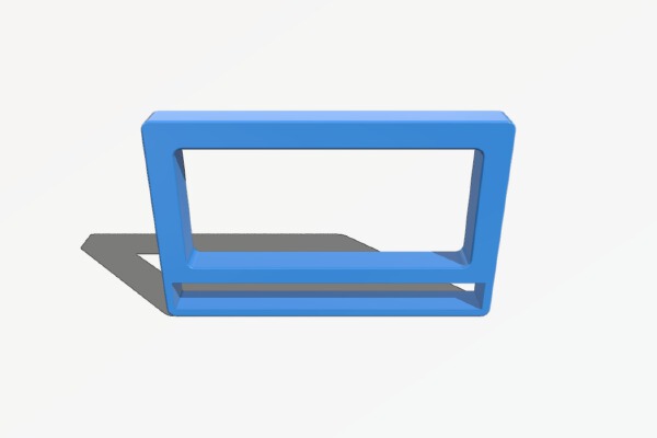 IKEA Hack ALGOT Shelf Monitor Stand | 3d print model