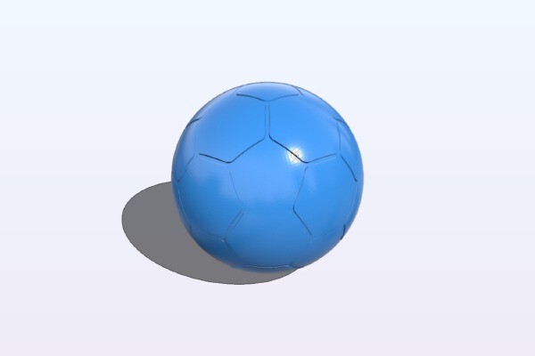 Soccer Ball, Football | 3d print model