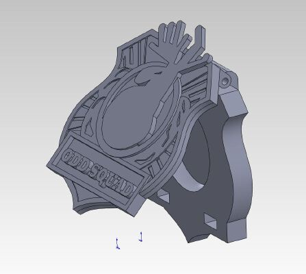 Odd Squad phone badge | 3d print model