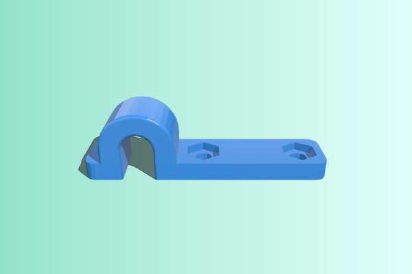 Extruder cable clamp | 3d print model
