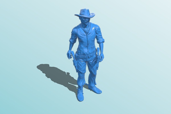 The cowboy | 3d print model
