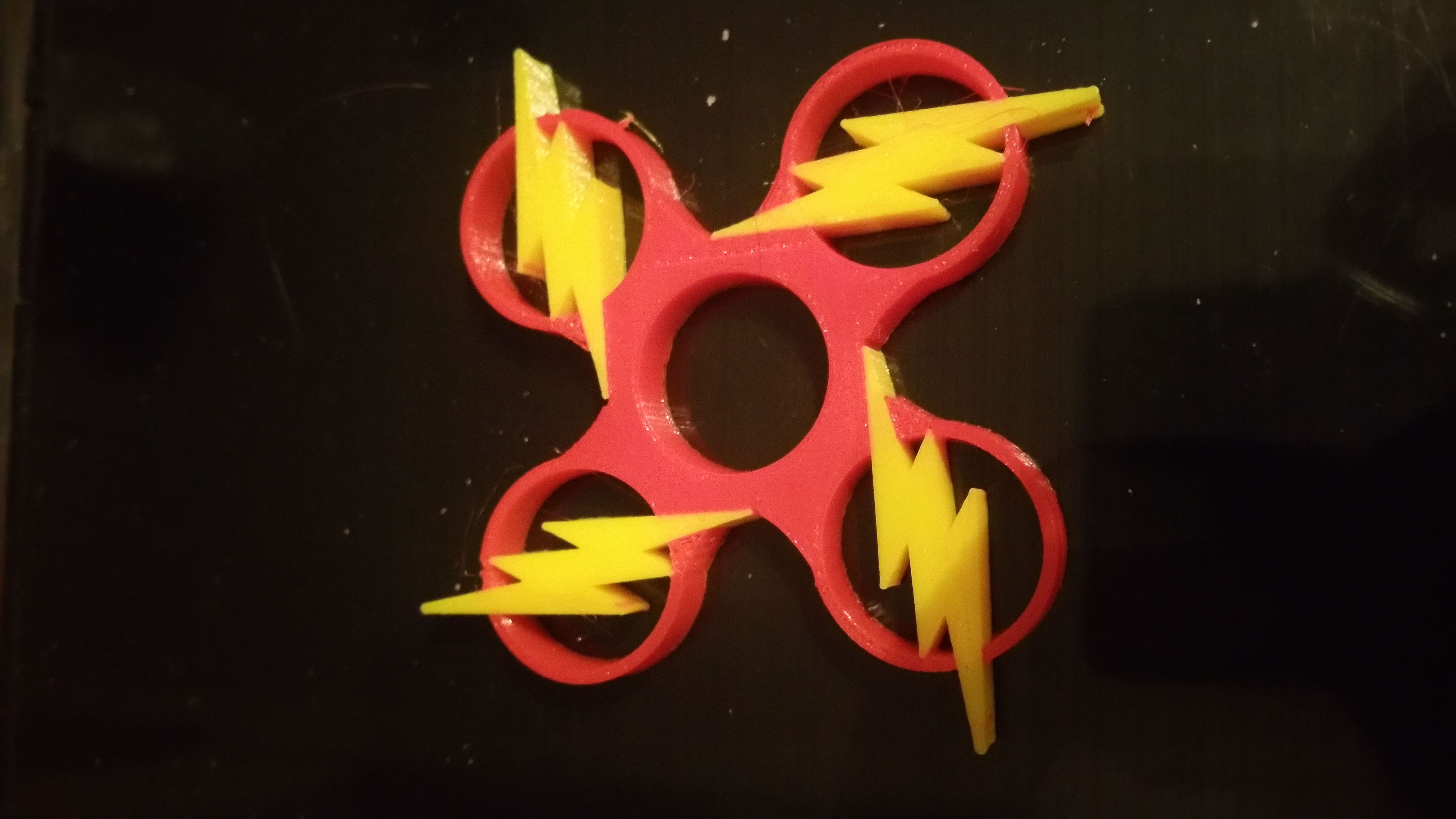 Flash fidget spinner