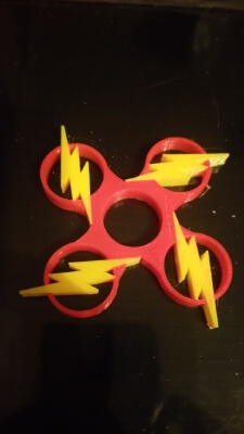 Flash fidget spinner | 3d print model