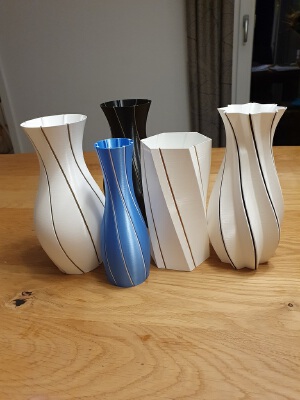 Filament Design Vase Collection | 3d print model