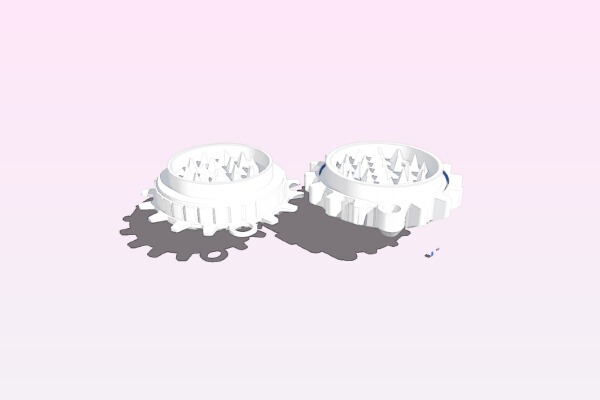herb grinder gear | 3d print model