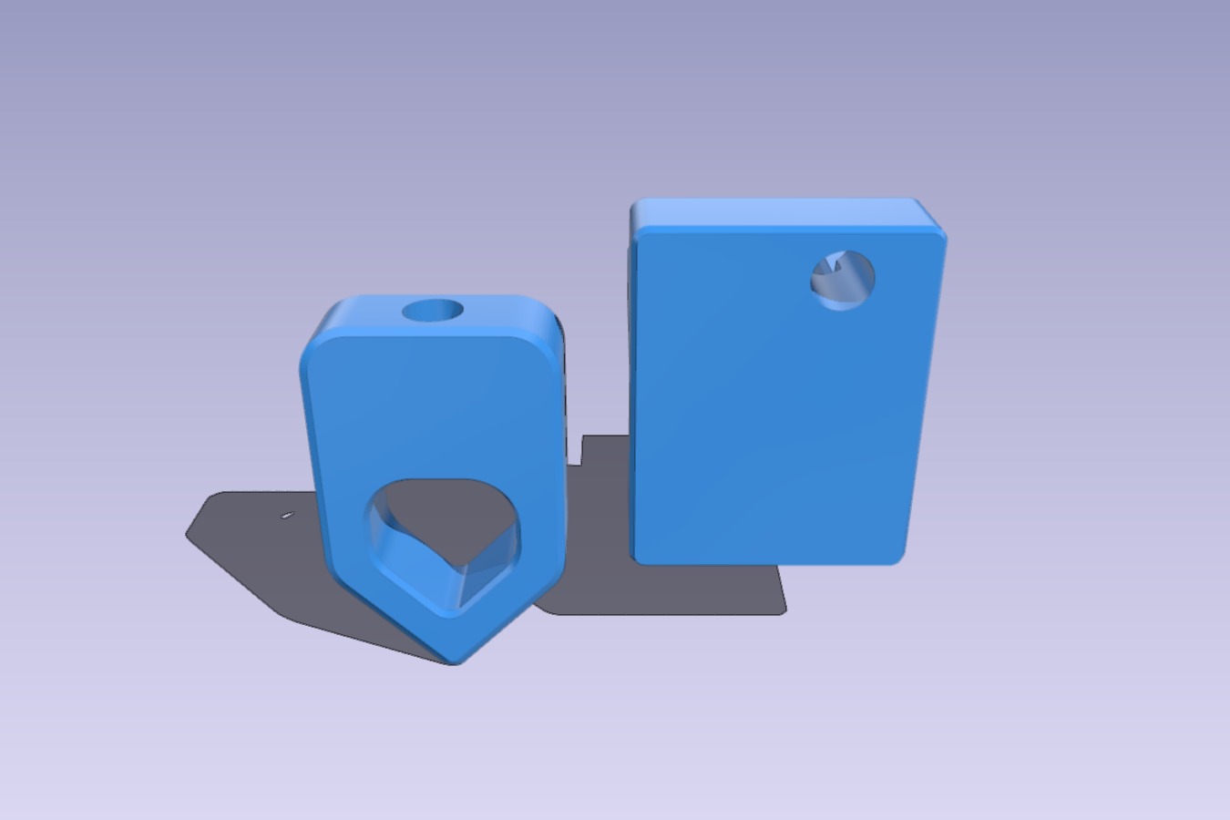 Z smooth rod stabilizing clamp for Geeetech acrylic (8mm) Prusa i3 X