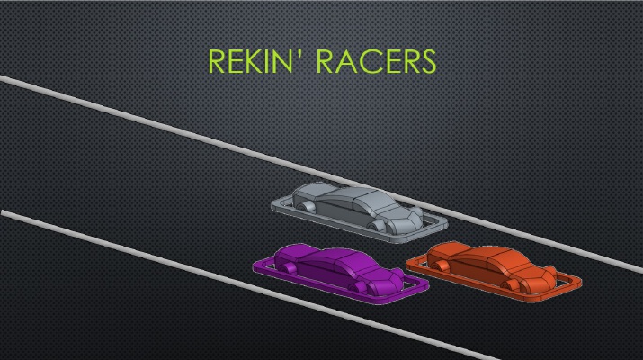 Rekin Racer Board Game | 3d print model