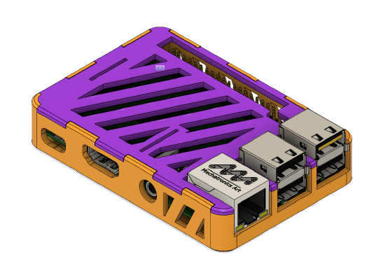Raspberry Pi 1B+...3B+ case | 3d print model