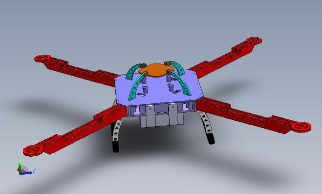 Frame Dron | 3d print model
