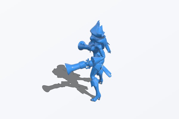 Miss Fortune | 3d print model