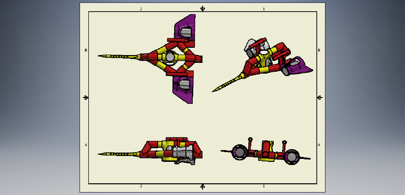 SeaPerch: Salty SeaSharks ROV V3 | 3d print model