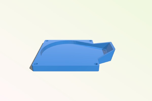 80mm Activated-C Air Filter | 3d print model