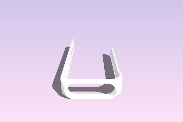 Correa Miband 3 _ Xiaomi Miband3 Strap | 3d print model