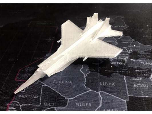 MiG-31B Foxhound Kit Card | 3d print model