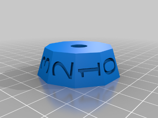 Spinning Life Counter | 3d print model