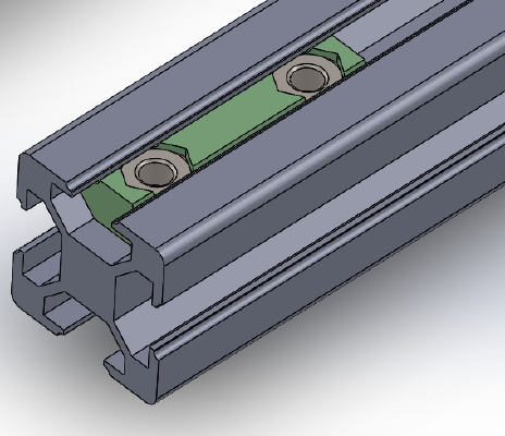 3030 T-Nut 6mm Nut Holders | 3d print model