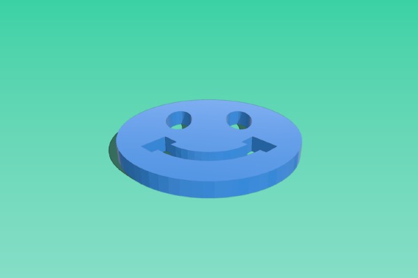 My-Smiley-Coin | 3d print model
