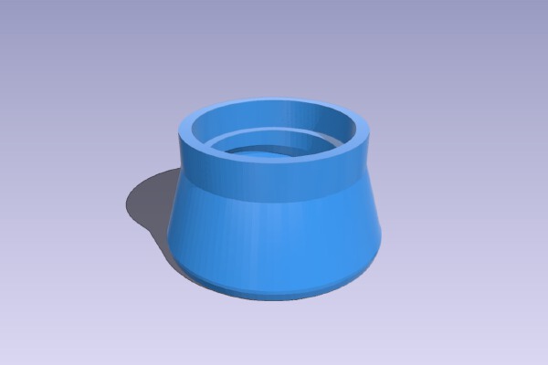 Sodastream to PET_Glass Bottle Adaptor (grabber) | 3d print model