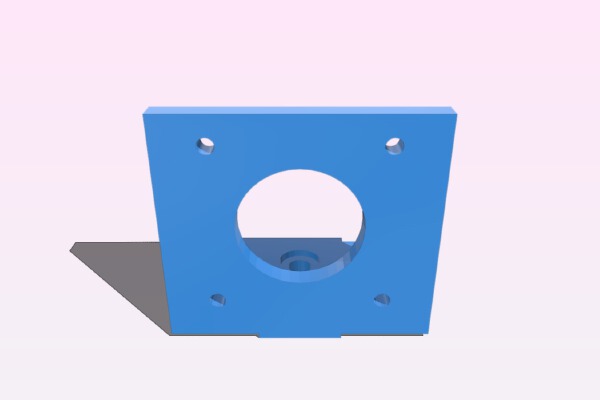 Suppot moteur Z K8200 | 3d print model