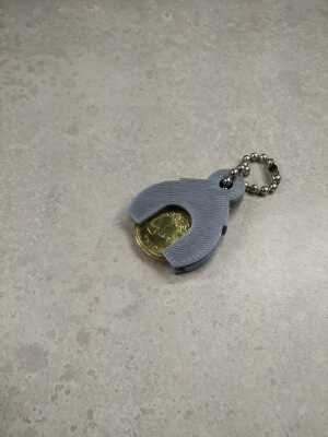 Shopping Cart Coin Holder | 3d print model