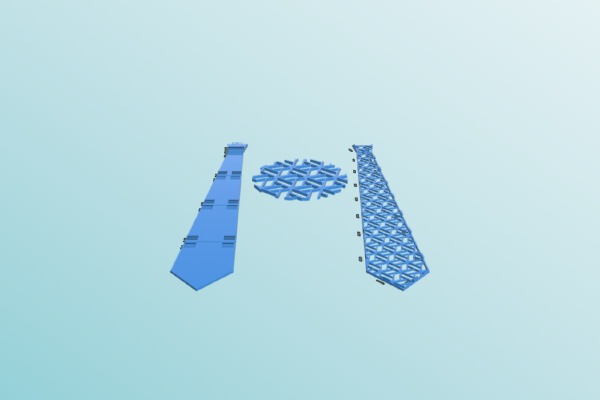 My Customized Necktie | 3d print model