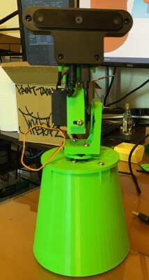 Two axis tracking cam for OpenCV OAK-D and OAK-1 camera | 3d print model