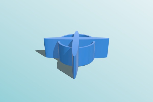 Printable Cross | 3d print model