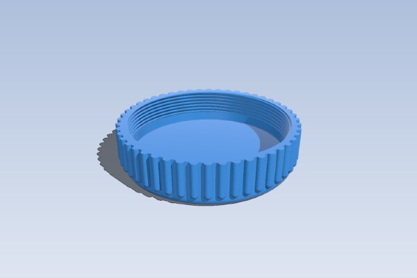 Vintage M42 Rear cap | 3d print model