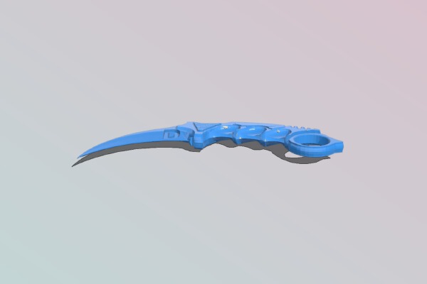 Copy of Karambit Knife CS:GO | 3d print model