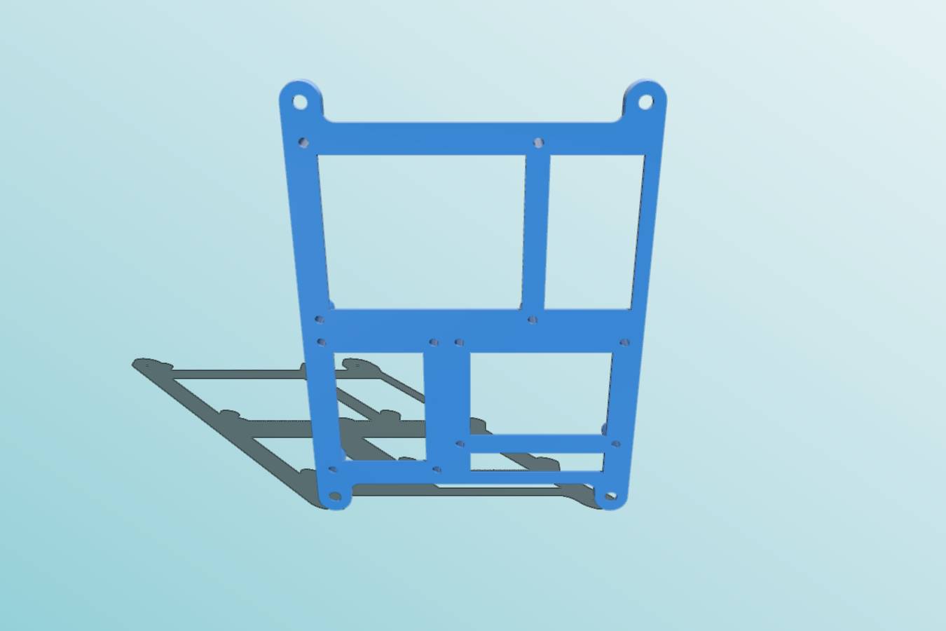 IKEA Lack Raspberry Pi Mount with Mount for Converter and Relais