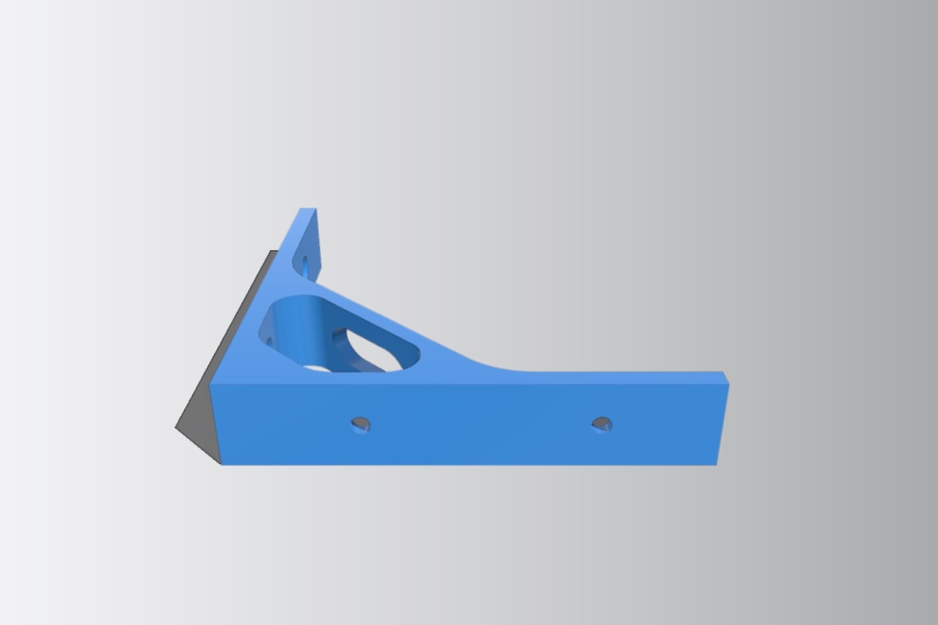 Shelf bracket 100mm x 100mm right angle