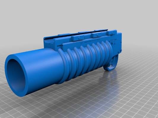 Airsoft non-functional M203 Grenade Launchers | 3d print model