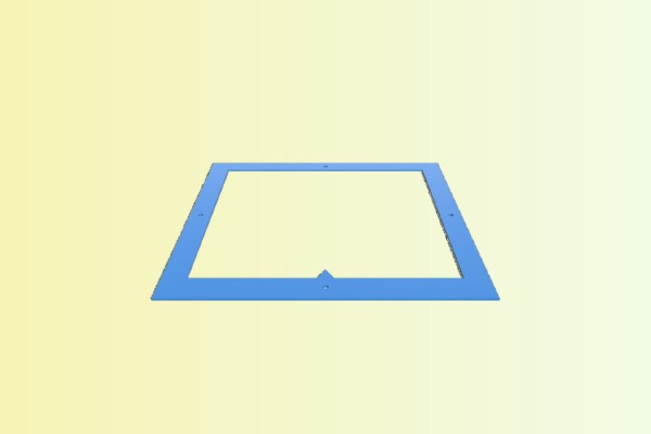 ASUS Router Wall Ceiling Mount Bracket Template GT-AX11000 RT-AC5300 GT-AC5300 | 3d print model