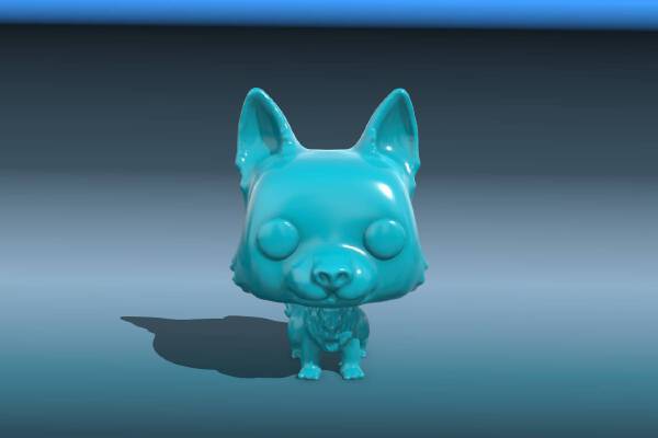 Funko Pop Dog | 3d print model
