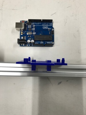 2020 Arduino UNO mounting clip | 3d print model