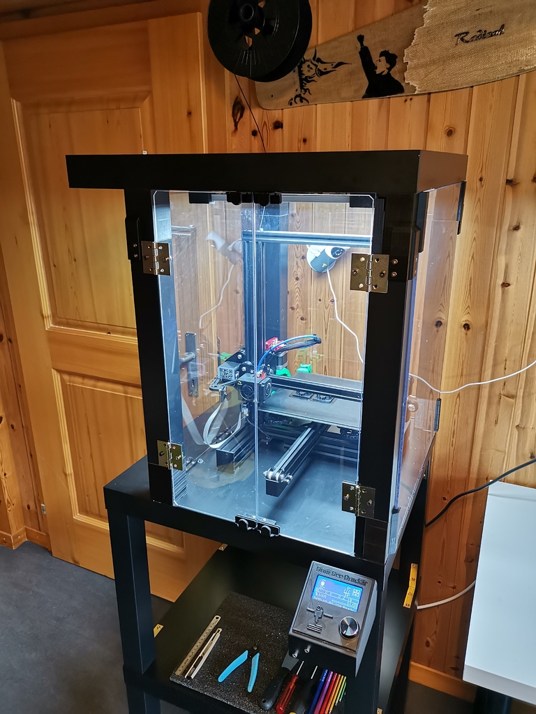 Ender 3 enclosure based on IKEA LACK