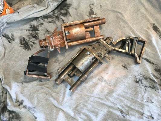Fallout 4 Pipe Revolver | 3d print model