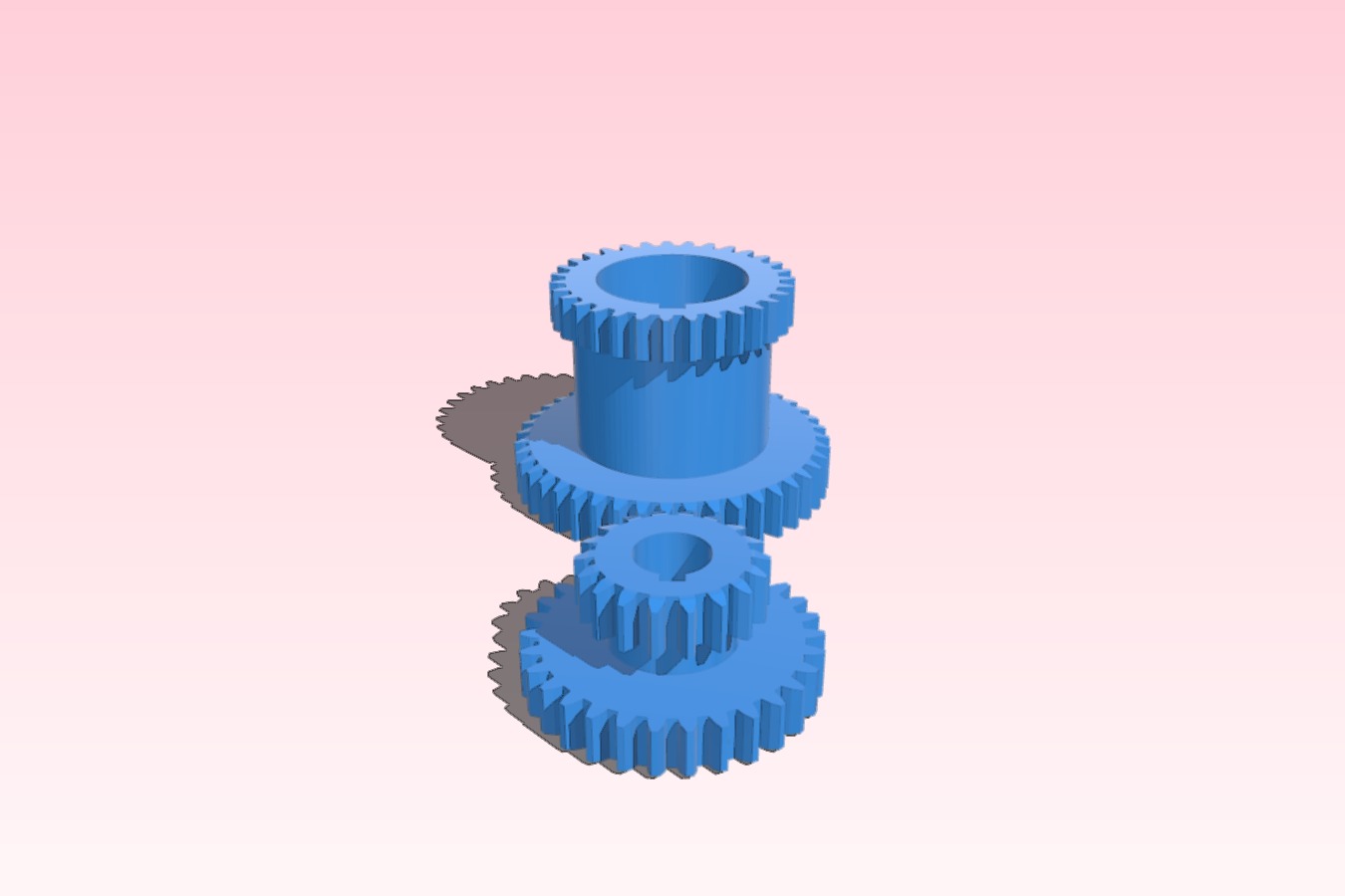 Hi - Low gears for metal mini lathe