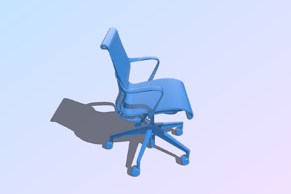Herman Miller Setu Chair | 3d print model