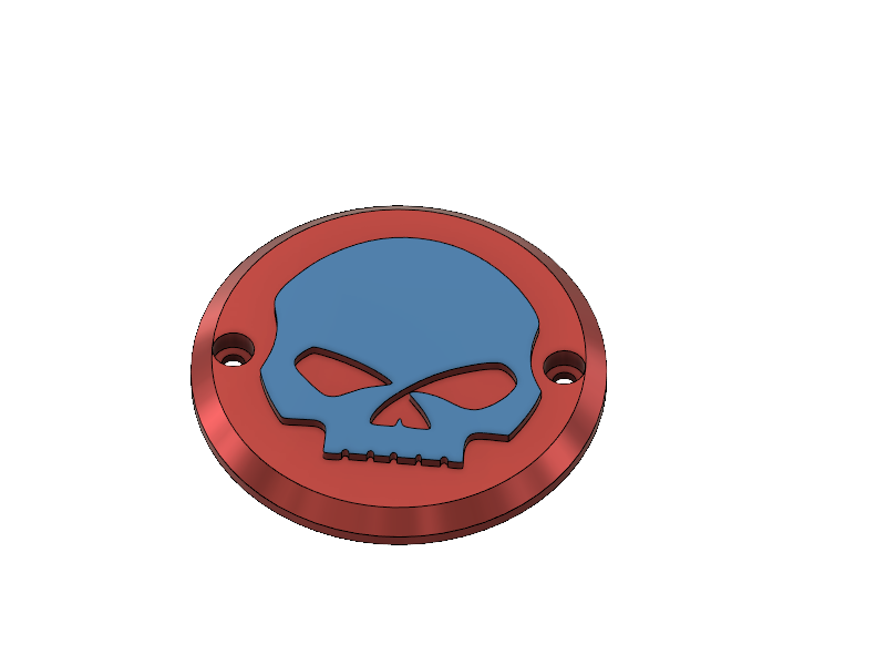 Big Twin Timing cover plate