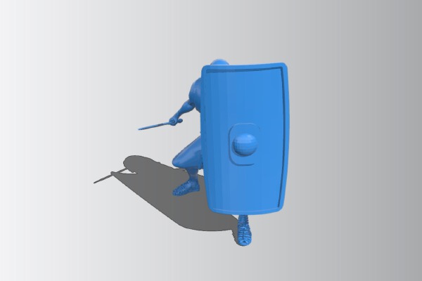 Roman warrior | 3d print model