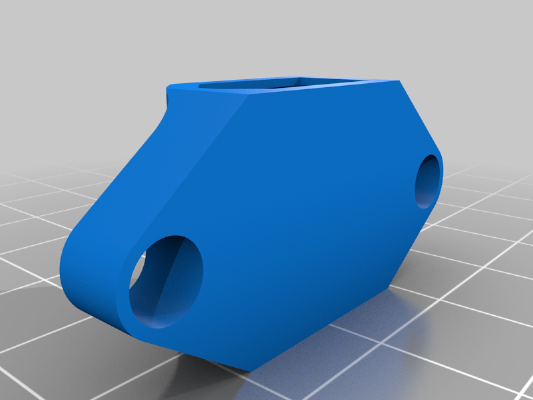 universal XT60 mount FPV | 3d print model